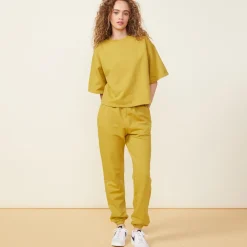 Sweats*MONROW 90's Classic Joggers GOLDENOLIVE
