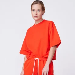 Tees*MONROW 90's Classic Sweatshirt Tee SAMBA
