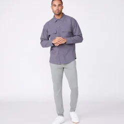 Men's Tops|Mens Sale*MONROW Shirt Jacket NEPTUNE