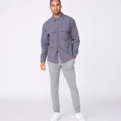 Men's Tops|Mens Sale*MONROW Shirt Jacket NEPTUNE