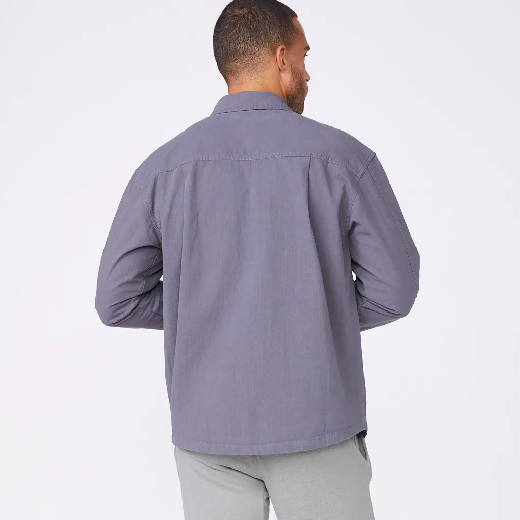 Men's Tops|Mens Sale*MONROW Shirt Jacket NEPTUNE
