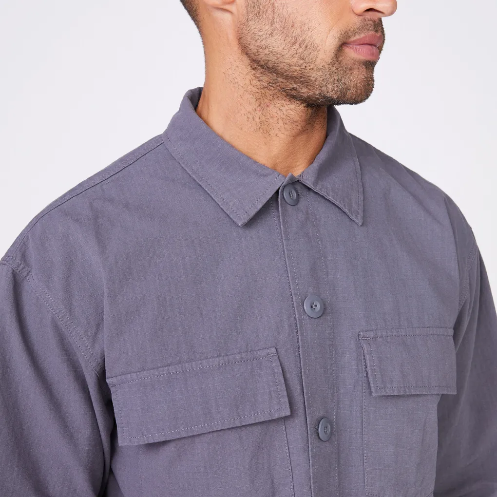 Men's Tops|Mens Sale*MONROW Shirt Jacket NEPTUNE