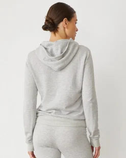Softfleece|Sweatshirts*MONROW Softfleece Kangaroo Pullover HEATHERGREY