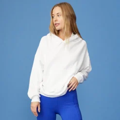 Softfleece|Hoodies*MONROW Softfleece Slouchy Pullover WHITE