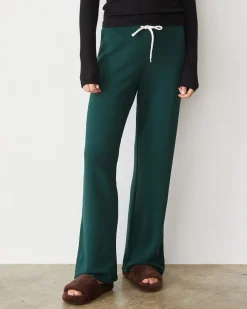 Softfleece|Sweats*MONROW Softfleece Straight Leg Vintage Sweat EVERGREEN