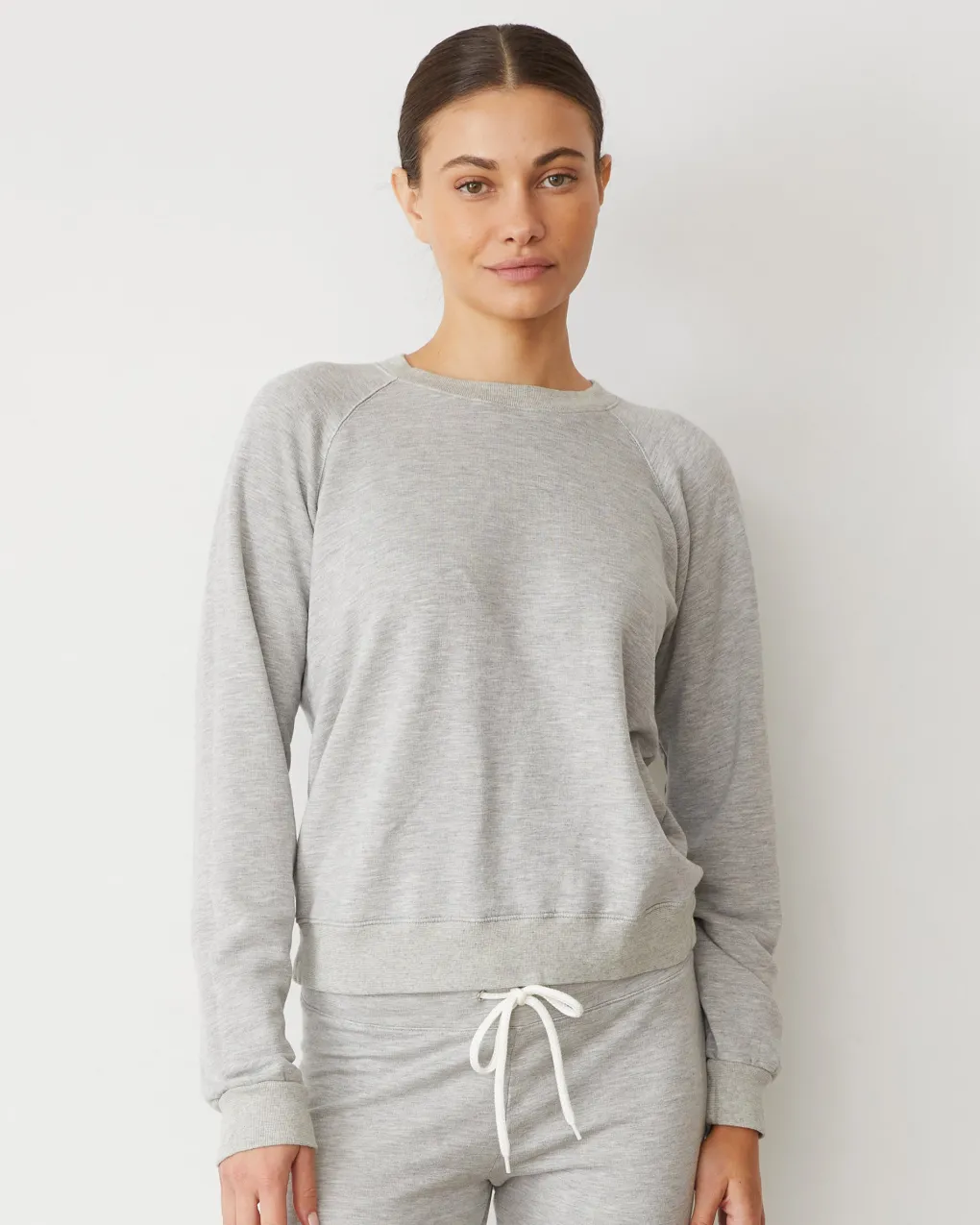 Softfleece|Sets*MONROW Softfleece Vintage Raglan HEATHERGREY