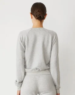 Softfleece|Sets*MONROW Softfleece Vintage Raglan HEATHERGREY