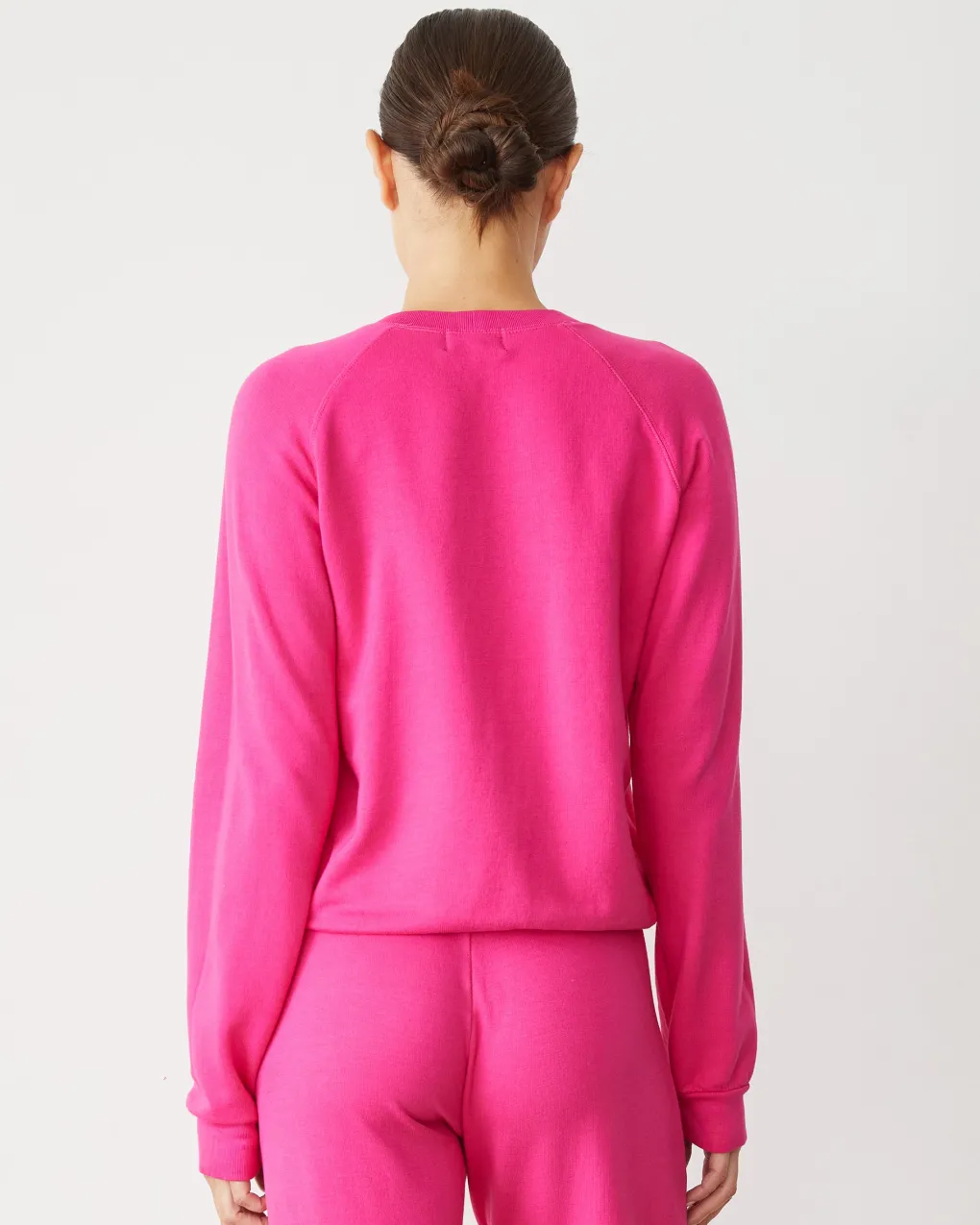 Softfleece|Sets*MONROW Softfleece Vintage Raglan FUCHSIA