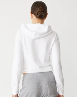 Softfleece|Zip-Up Hoodies*MONROW Softfleece Zip Up Hoody WHITE
