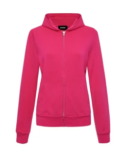 Softfleece|Zip-Up Hoodies*MONROW Softfleece Zip Up Hoody FUCHSIA