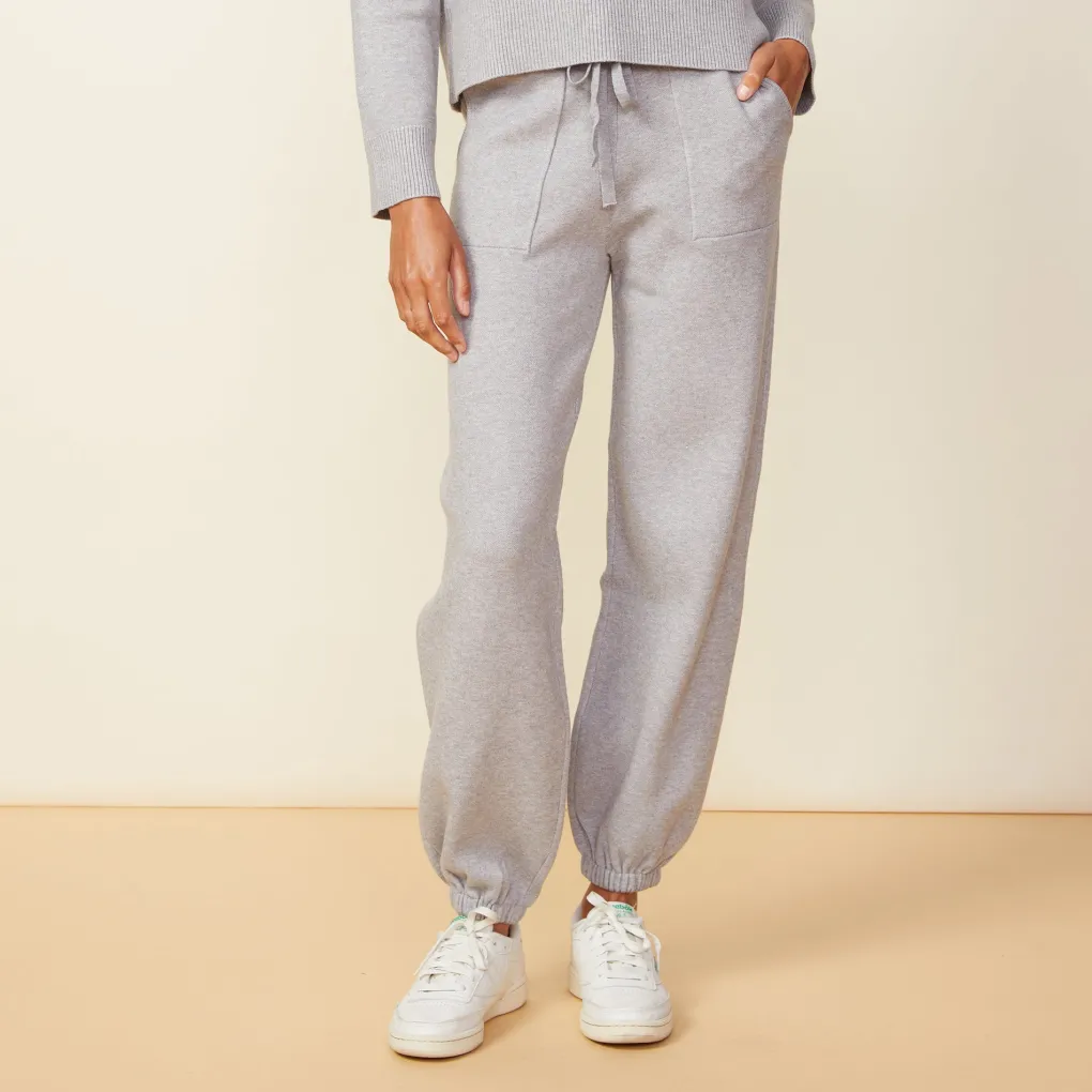 Soft Knit|Sweats*MONROW Soft Knit Oversized Vintage Sweat HEATHERGREY