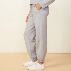 Soft Knit|Sweats*MONROW Soft Knit Oversized Vintage Sweat HEATHERGREY