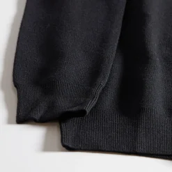 Soft Knit|Sweatshirts*MONROW Soft Knit Raglan Sweater BLACK