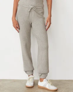 Soft Knit|Travel Essentials*MONROW Softknit Rib Waffle Oversized Sweat HEATHERGREY