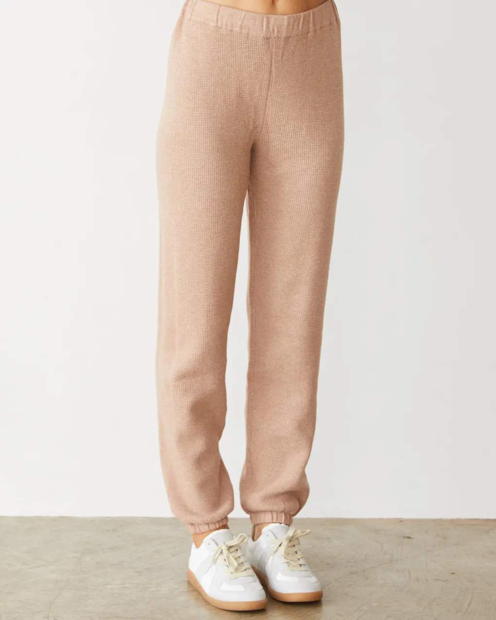 Soft Knit|Sets*MONROW Softknit Rib Waffle Oversized Sweat TAUPE