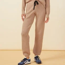 Soft Knit|Sweats*MONROW Soft Knit Waffle Oversized Sweats BARLEY