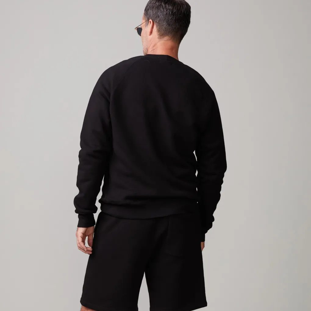 Mens Classics|Men's Classics*MONROW 70's Raglan BLACK