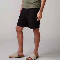 Men's Bottoms|Mens Sale*MONROW 70's Shorts BLACK