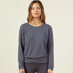 Supersoft|Sets*MONROW Supersoft Crew Neck Sweater - Vintage Black VINTAGEBLACK