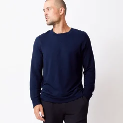 Mens Classics|Men's Classics*MONROW Supersoft Crew Neck Sweatshirt CLASSICNAVY