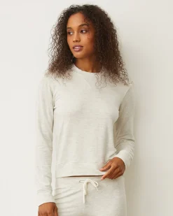 Supersoft|Sweatshirts*MONROW Supersoft Crew Neck Sweatshirt - Color ASH