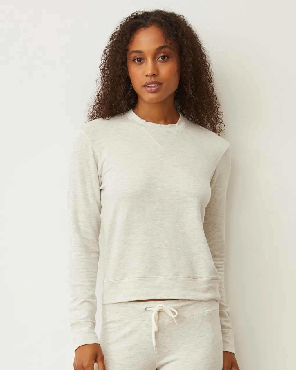 Supersoft|Sweatshirts*MONROW Supersoft Crew Neck Sweatshirt - Color ASH