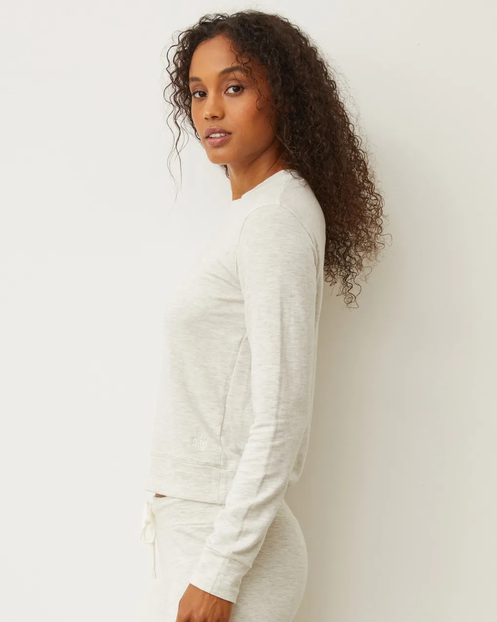 Supersoft|Sweatshirts*MONROW Supersoft Crew Neck Sweatshirt - Color ASH