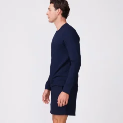 Mens Sale|Men's Sale*MONROW Supersoft Fleece Crew Neck Sweatshirt INCA