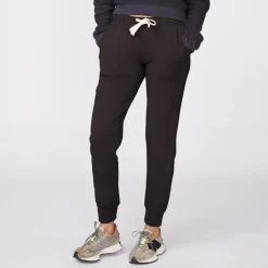 Sweats*MONROW Supersoft Fleece Girlfriend Sweats FADEDBLACK