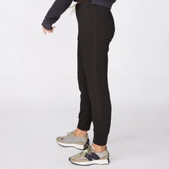 Sweats*MONROW Supersoft Fleece Girlfriend Sweats FADEDBLACK