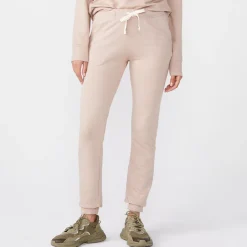 Sweats*MONROW Supersoft Fleece Girlfriend Sweats TAUPE