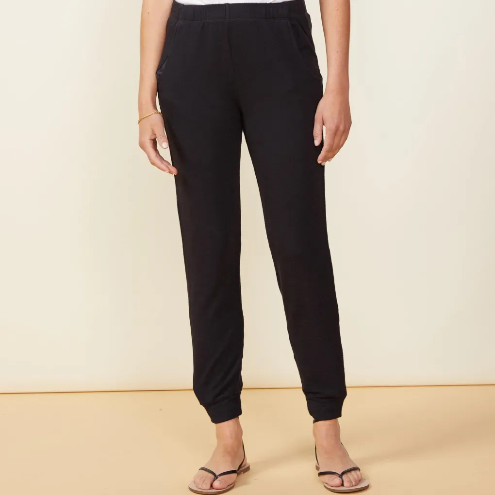 Supersoft|Sets*MONROW Supersoft Jogger FADEDBLACK
