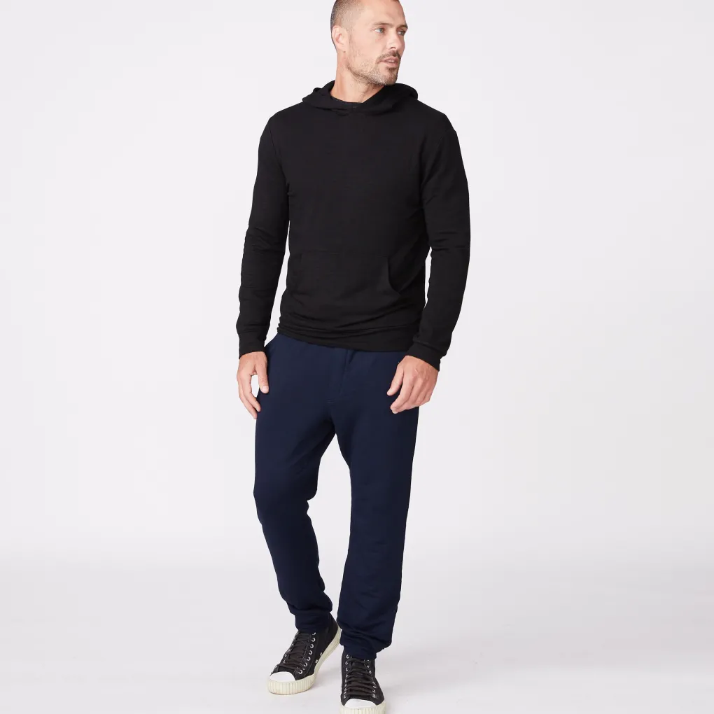 Mens Sale|Men's Sale*MONROW Supersoft Pullover Hoody BLACK