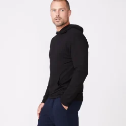 Mens Sale|Men's Sale*MONROW Supersoft Pullover Hoody BLACK