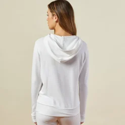 Supersoft|Sets*MONROW Supersoft Pullover Hoody WHITE