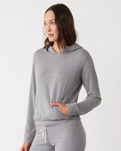 Supersoft|Sets*MONROW Supersoft Pullover Hoody DARKHEATHER