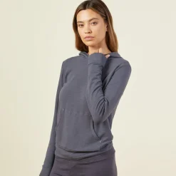 Supersoft|Sets*MONROW Supersoft Pullover Hoody VINTAGEBLACK