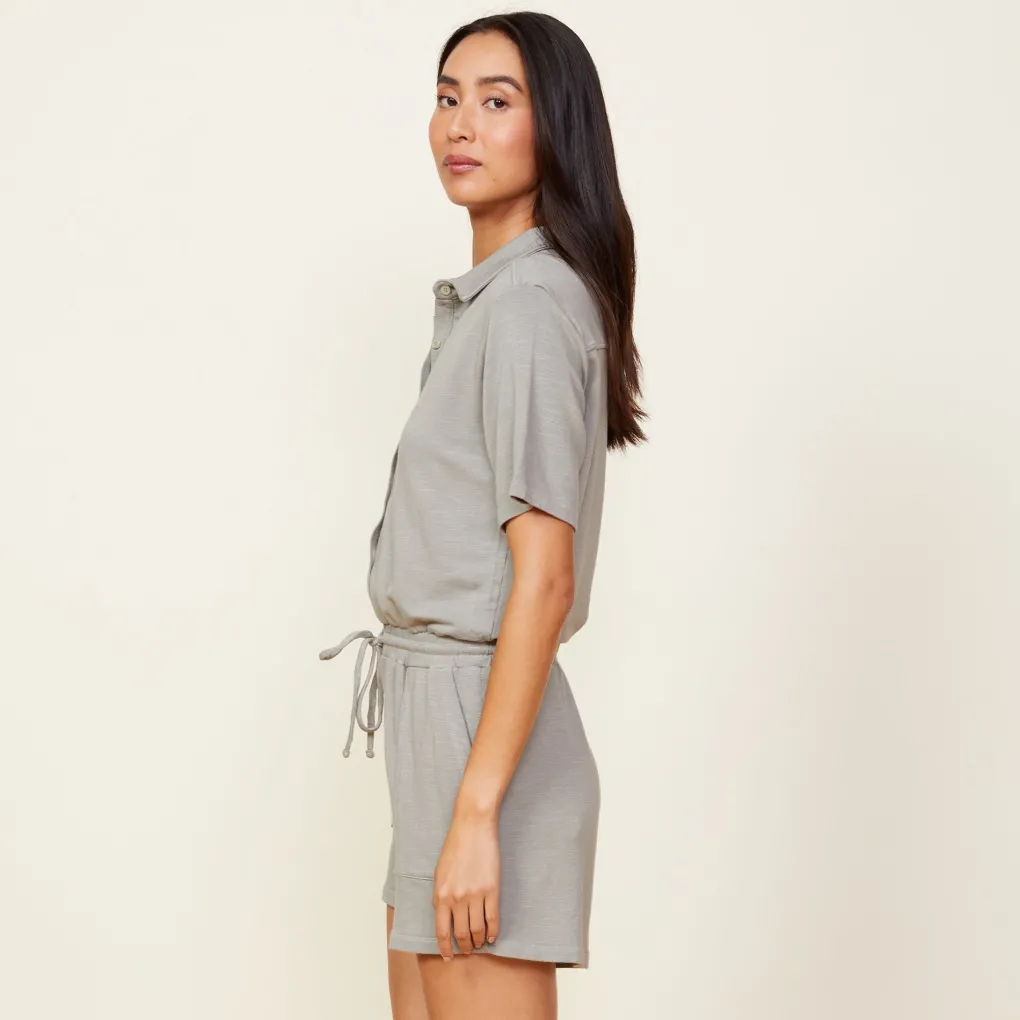 Supersoft|Rompers*MONROW Supersoft Romper GREENTEA