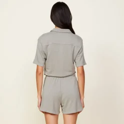 Supersoft|Rompers*MONROW Supersoft Romper GREENTEA