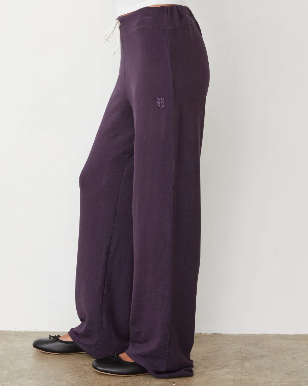 Supersoft|Sets*MONROW Supersoft Straight Leg Vintage Sweat MIDNIGHTPLUM