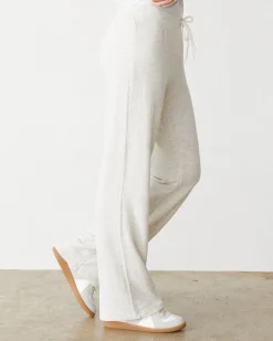 Supersoft|Sweats*MONROW Supersoft Straight Leg Vintage Sweat ASH