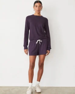 Supersoft|Sets*MONROW Supersoft Ultimate Short MIDNIGHTPLUM