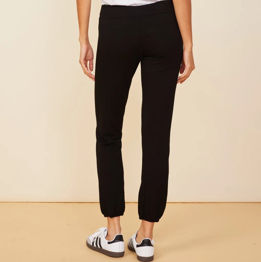 Supersoft|Sets*MONROW Supersoft Vintage Sweats BLACK