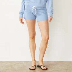 Supersoft|Sets*MONROW Supersoft Vintage Shorts SOFTBLUE