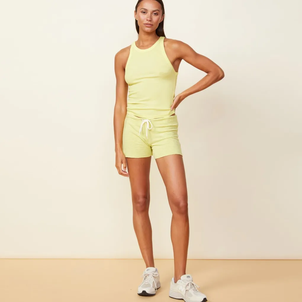 Supersoft*MONROW Supersoft Vintage Shorts CITRON