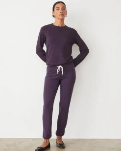 Supersoft|Sets*MONROW Supersoft Vintage Sweats MIDNIGHTPLUM