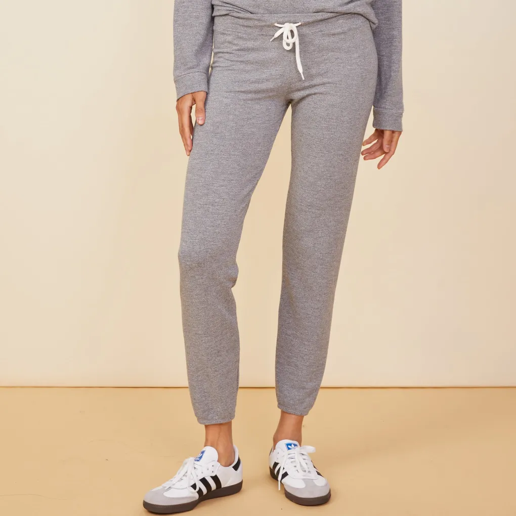 Supersoft|Sets*MONROW Supersoft Vintage Sweats - Dark Heather DARKHEATHER