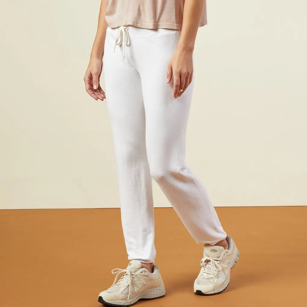 Supersoft|Sets*MONROW Supersoft Vintage Sweats - WHITE
