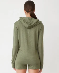 Supersoft|Zip-Up Hoodies*MONROW Supersoft Zip Up Hoody ARMY