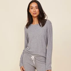Supersoft|Sets*MONROW Supersoft Zip Up Dark Heather Hoody DARKHEATHER